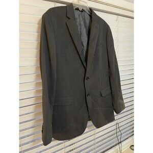 Banana Republic Mens Blazer Jacket 42R Modern Slim Fit Lined Gray